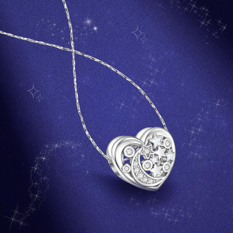 DALARAN Birthstone Charms for Charms Bracelet 925 Sterling Silver Heart Bead Happy Birthday Charms for Women - Image 5